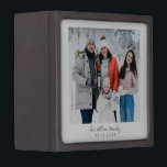 Simple Elegant Script Family Photo Christmas Gift Box<br><div class="desc">Simple Elegant Script Family Photo Christmas Gift Box  . These cute Magnetic Box makes  a  great keepsake or a holiday gift for loved ones .  Personalize this cute coaster by changing the family name and the photo.   For any further customization ,  feel free to contact me at mypaperlove2021@gmail.com</div>