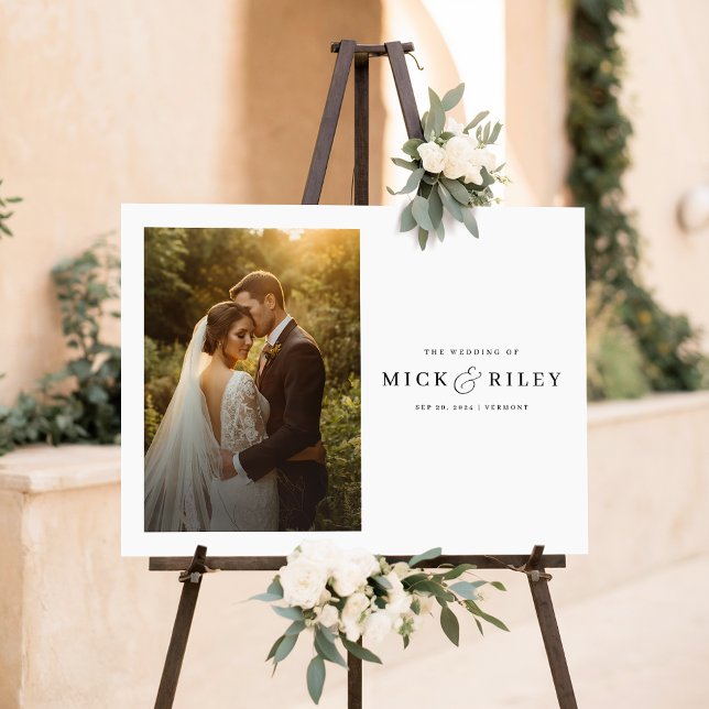 Simple Elegant Script Wedding Welcome Sign (Creator Uploaded)