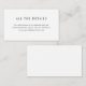 Simple Elegant Text | Wedding Details Enclosure Card | Zazzle