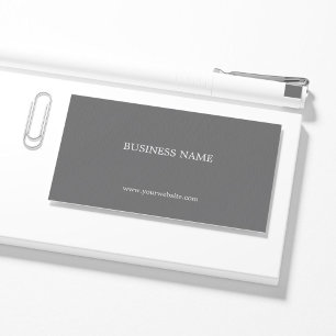 Simple Elegant Texture Grey Attorney at law Business Card