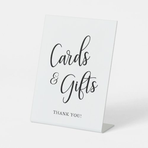 Simple Elegant Wedding CARDS  GIFTS Sign