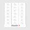 Simple Elegant Wedding Guest Address Labels