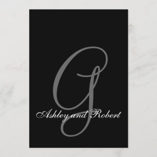 SImple Elegant Wedding Invitations