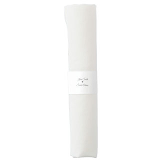 Simple Elegant Wedding Napkin Band
