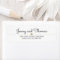 Simple Elegant White Gold Heart Line Wedding