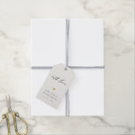 SIMPLE ELEGANT WHITE KRAFT TYPOGRAPHY TEXT ONLY GIFT TAGS<br><div class="desc">If you need any further customisation or any other matching items,  please feel free to contact me at yellowfebstudio@gmail.com</div>