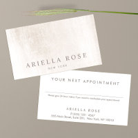 Simple Elegant White Marble Appointment