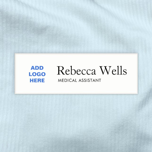 Simple Employee Staff Name Logo Badge (Creator Uploaded)