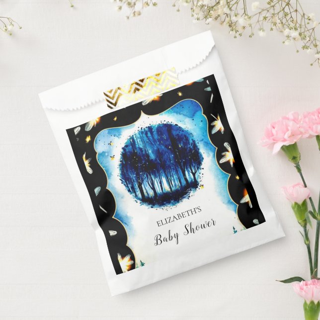 Simple Enchanted Woodland Baby Shower Favor Bag (Sealed)