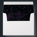 Simple Envelope Space Stars Galaxy Nebula Lining<br><div class="desc">Can be fully customized to suit your needs.
© Gorjo Designs. Printed by Zazzle. 

// Need help customizing your design? Got other ideas? Feel free to contact me at: zoe@gorjodesigns.com</div>