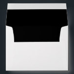 Simple envelope with black lining<br><div class="desc">Simple envelope with black lining
Can be fully customized to suit your needs.
© Gorjo Designs. Printed by Zazzle. 
 
// Looking for matching items? Other stationery from the set available here: 
https://www.zazzle.com/collections/black_and_white_striped_wedding-119550615860932414

// Need help customizing your design? Got other ideas? Feel free to contact me at: zoe@gorjodesigns.com</div>