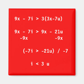 Simple Equation Magnet
