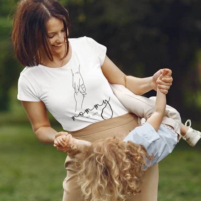 Simple Established Mommy T-Shirt (Creator Uploaded)