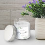 Simple Eucalyptus Greenery Soy Candle Label