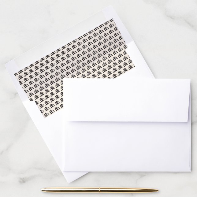 Simple Evergreen Modern Envelope Liner (Desk)