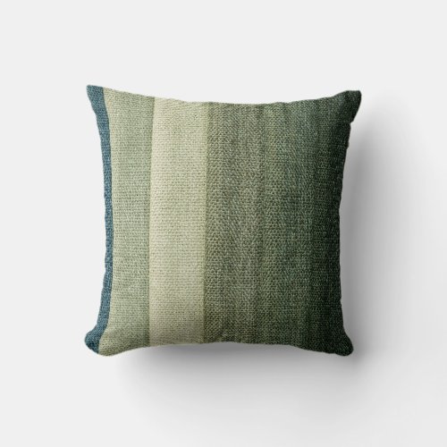 Simple Fabric Texture Pattern  Throw Pillow