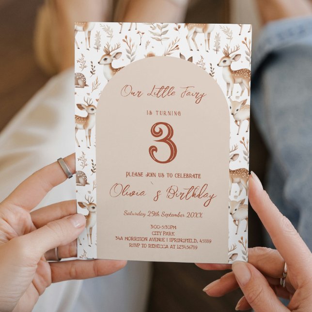 Simple Fairy Tale Kids Birthday party Invitation (Creator Uploaded)
