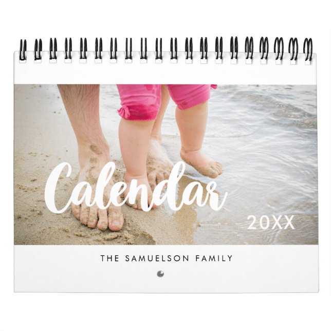 Simple family calendar 2026 (Cover)