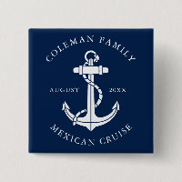 Simple Family Cruise Nautical Boat Anchor