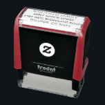 Simple Family Name Return Address Self-inking Stamp<br><div class="desc">Introducing our Return Address self-inking stamp that promises to spread the holiday cheer and set the tone for your festive gathering!</div>