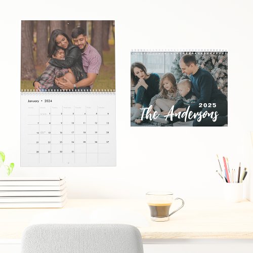 Simple Family Photo Create Your Own Calendar