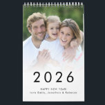 Simple Family Photo per Month Name 2026 Calendar<br><div class="desc">Simple Family Photo per Month Name 2026 Calendar. We take so many photos these days and a shame most of them get left on our camera roles rarely to be seen. So why not share some of your favorite moments from your year with this photo gift for your family to...</div>
