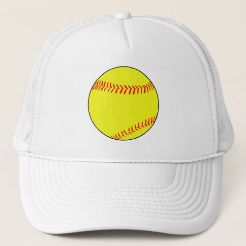 Simple Fastpitch Softball Trucker Hat