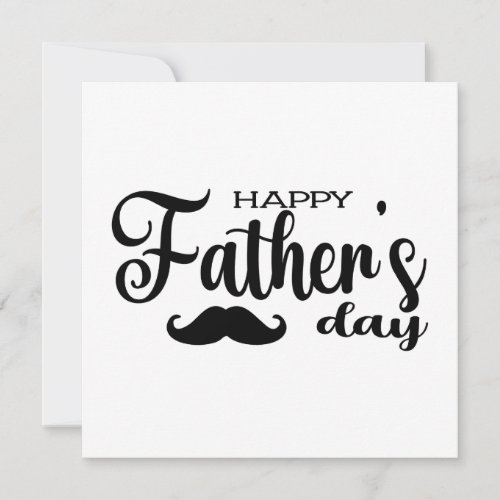 Simple Fathers Day Card