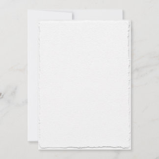 Simple Faux-Deckle Edge Save the Date template