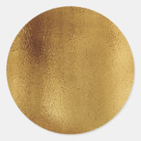 Simple Faux Gold Foil.