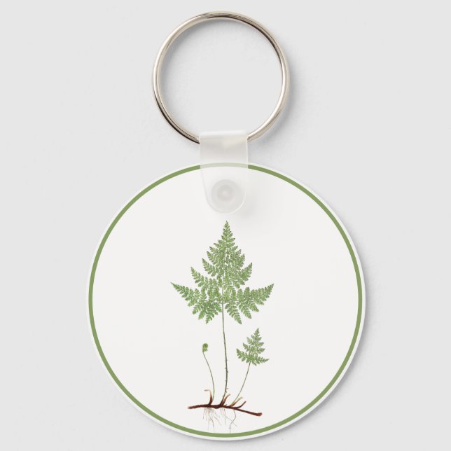 Simple Fern, Keychain (Front)