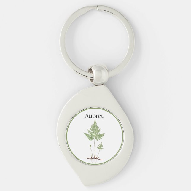 Simple Fern, Keychain (Front)
