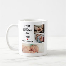 Simple First Father's Day Custom 3 Photo