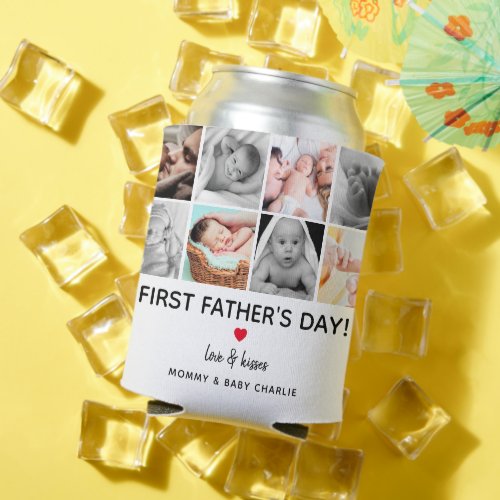 Simple First Fathers Day Picture Collage  Daddy Can Cooler