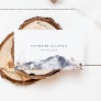 Simple Floral Mountain Business Card