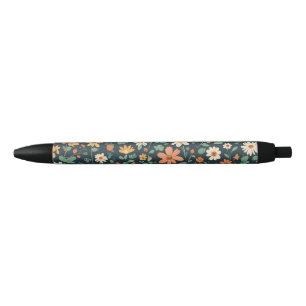 Simple floral pattern pen