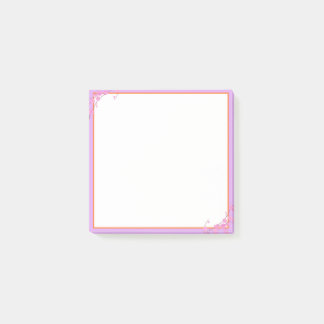 Simple Floral Posit It Post-it Notes