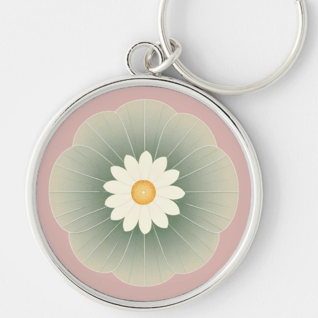 Simple Flower Keychain (Front)