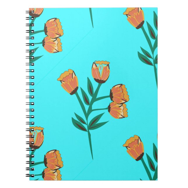 Simple flower notebook for anyone (Front)