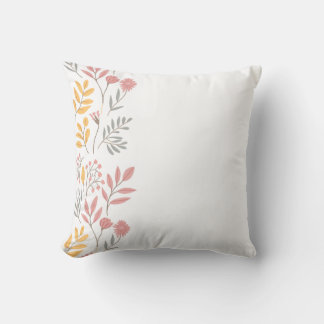 simple flower pillow cushion