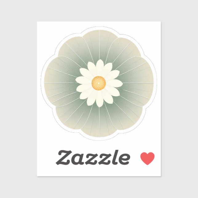 Simple Flower Sticker (Sheet)