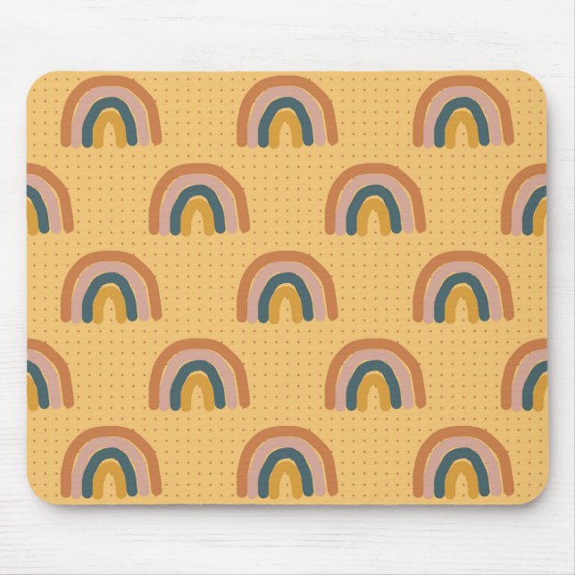 Simple Flower Tattoos Mouse Pad (Front)