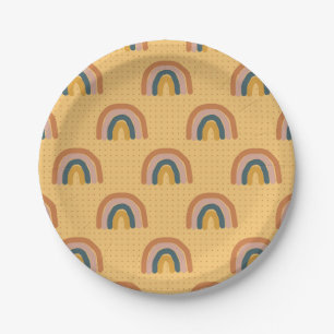 Simple Flower Tattoos Paper Plates