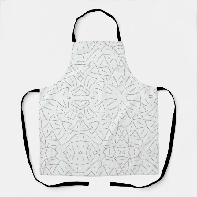 Simple Flutter Abstract Apron (Front)