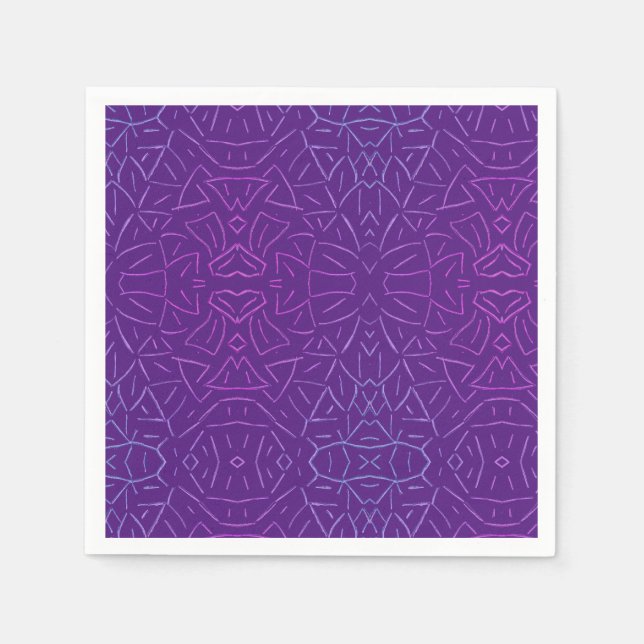 Simple Flutter  Napkins (Front)