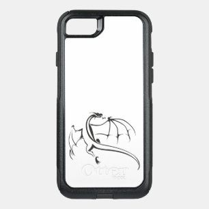 Simple Flying Dragon OtterBox Commuter iPhone SE/8/7 Case