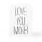 Simple Font Love You More! Valentine's Day
