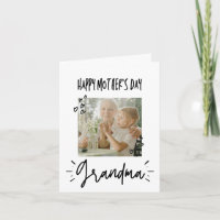 Simple for Grandma | Custom Photo Mother's Day