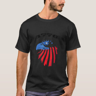 Simple For Independent Day And American's Falcon T-Shirt