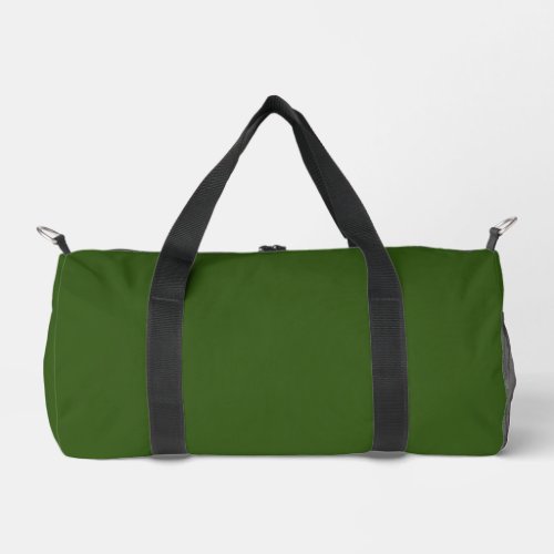 Simple Forest Green Small Duffel Bag _ Duffel Bags